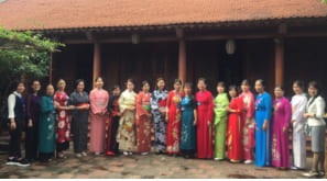 ドンラム村世界遺産登録に向け女性リーダー達が研究会