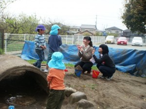 T砂場お話